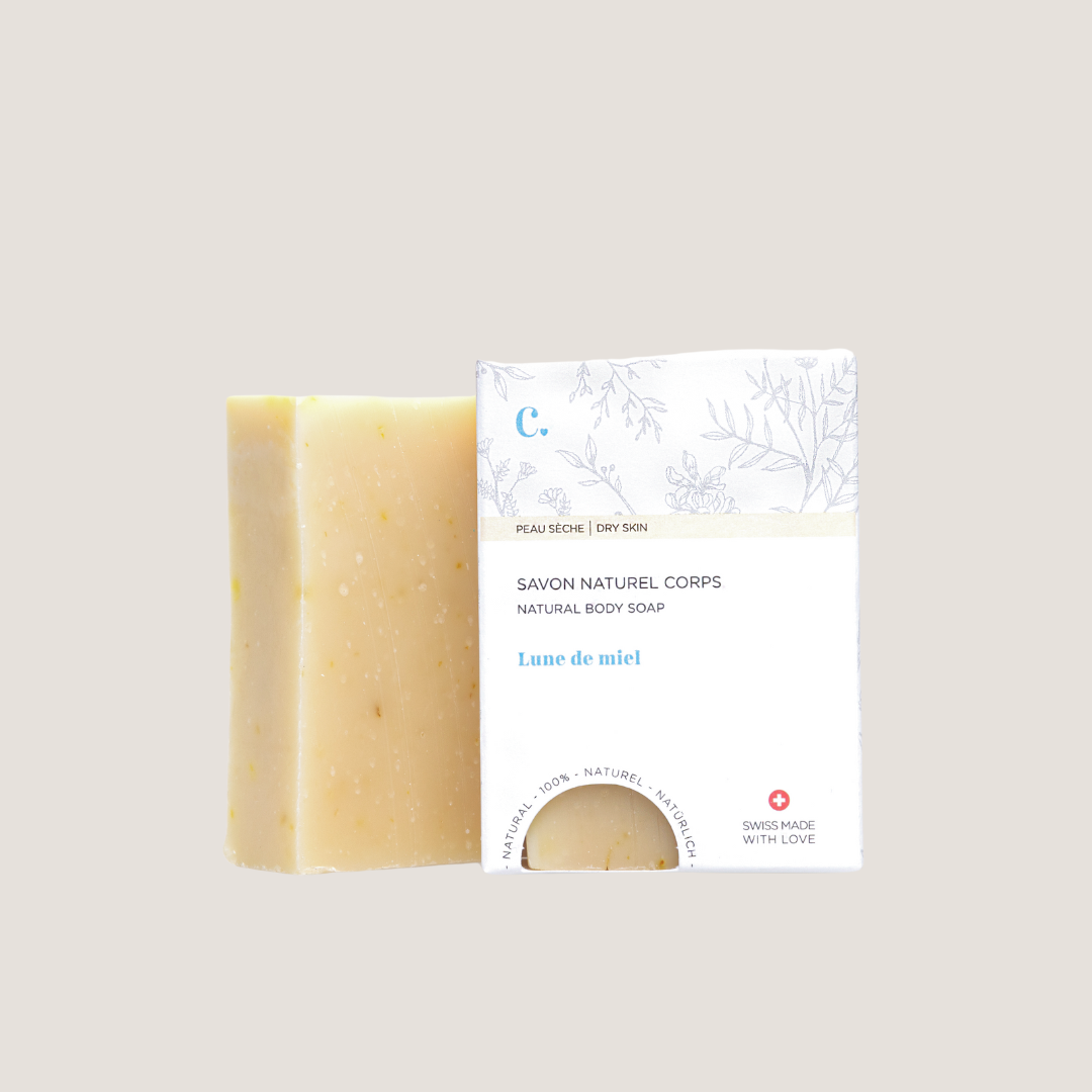 Natural body soap Lune de miel