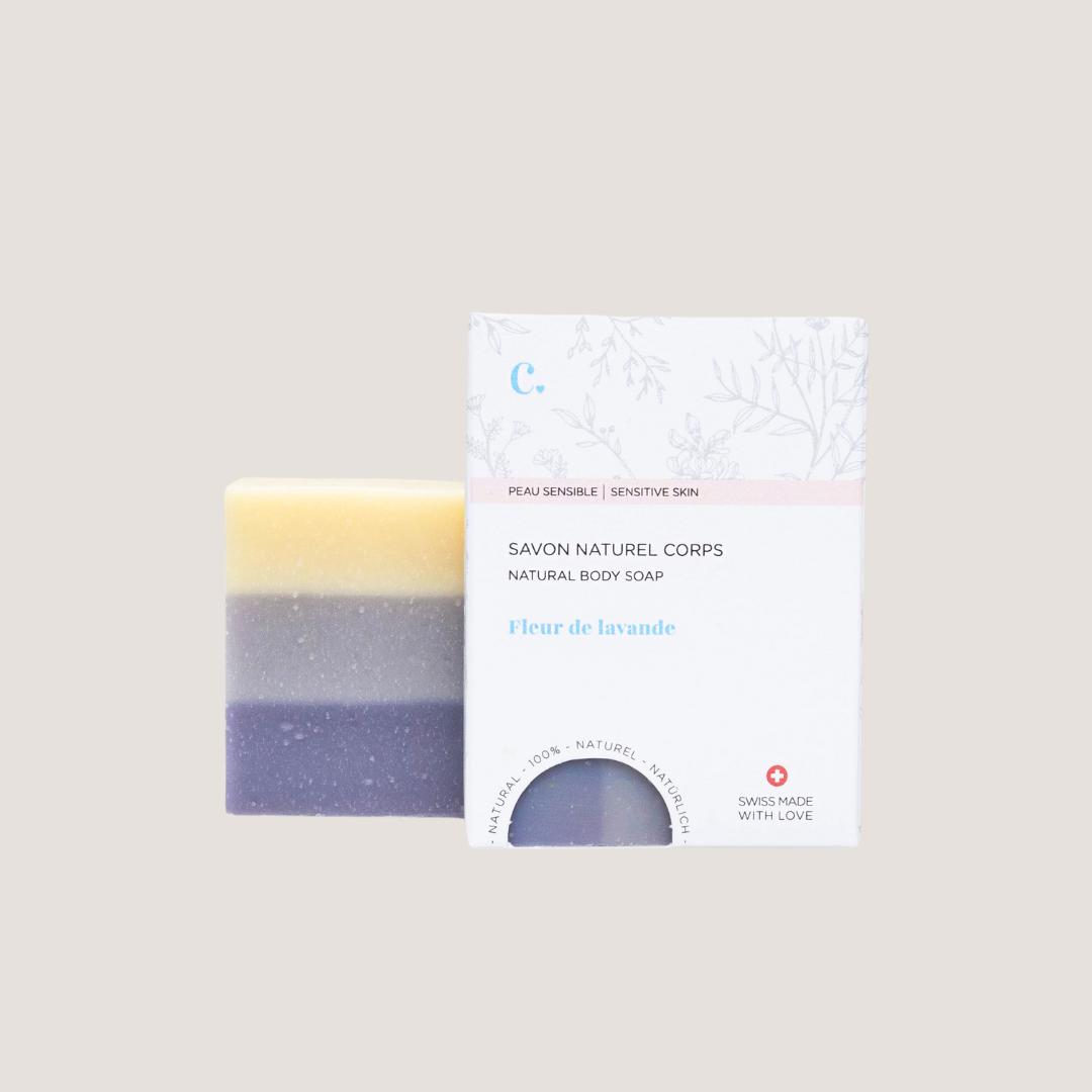 Natural body soap Fleur de...