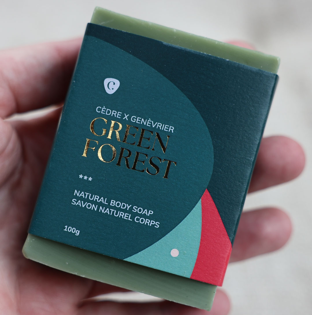 Green Forest natural soap